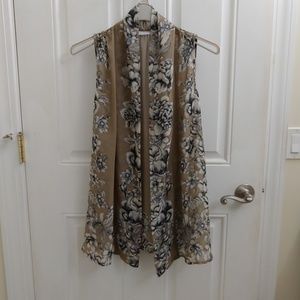 Susan Graver Taupe Vest